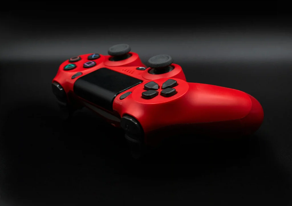 Czerwony pad do gry